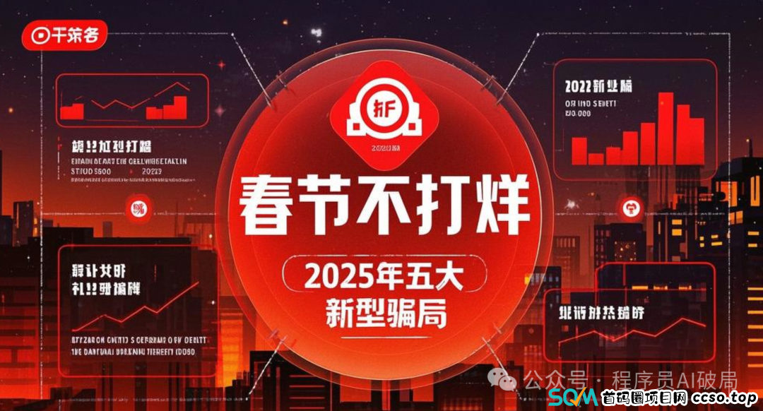 太猖狂了，“春节不打烊”，2025年5大新型骗局(1)