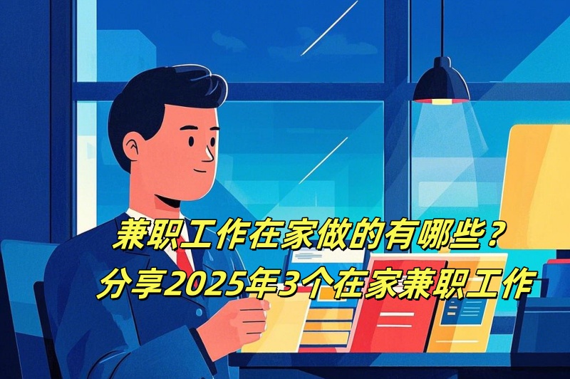兼职工作在家做的有哪些?分享2025年3个在家兼职工作 兼职工作在家做的有哪些?分享2025年3个在家兼职工作