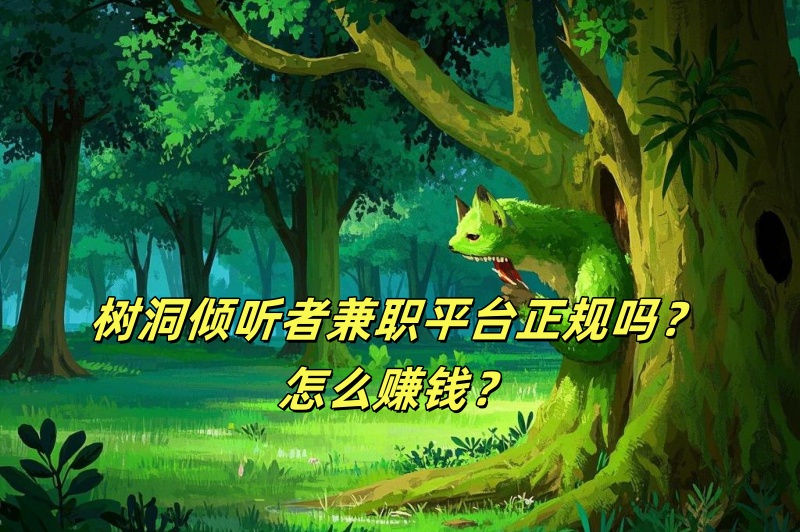 树洞倾听者兼职平台正规吗?怎么赚米? 树洞倾听者兼职平台正规吗?怎么赚米?