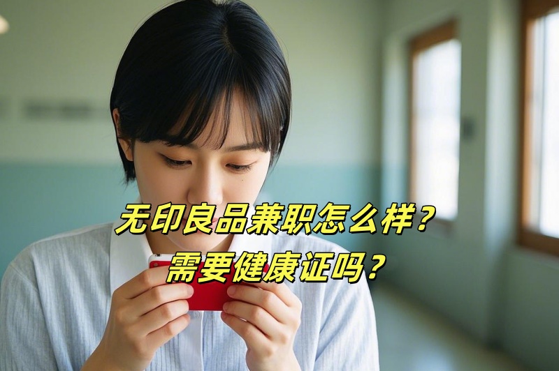 无印良品兼职怎么样?需要健康证吗? 无印良品兼职怎么样?需要健康证吗?