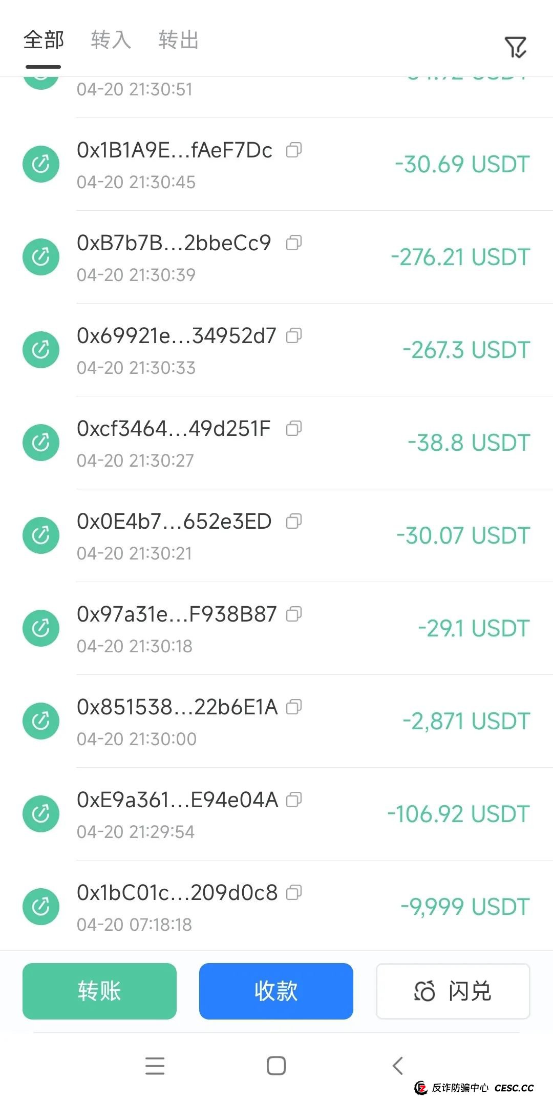 HAHM哈姆：已经开始大批量不给提现，即将崩盘