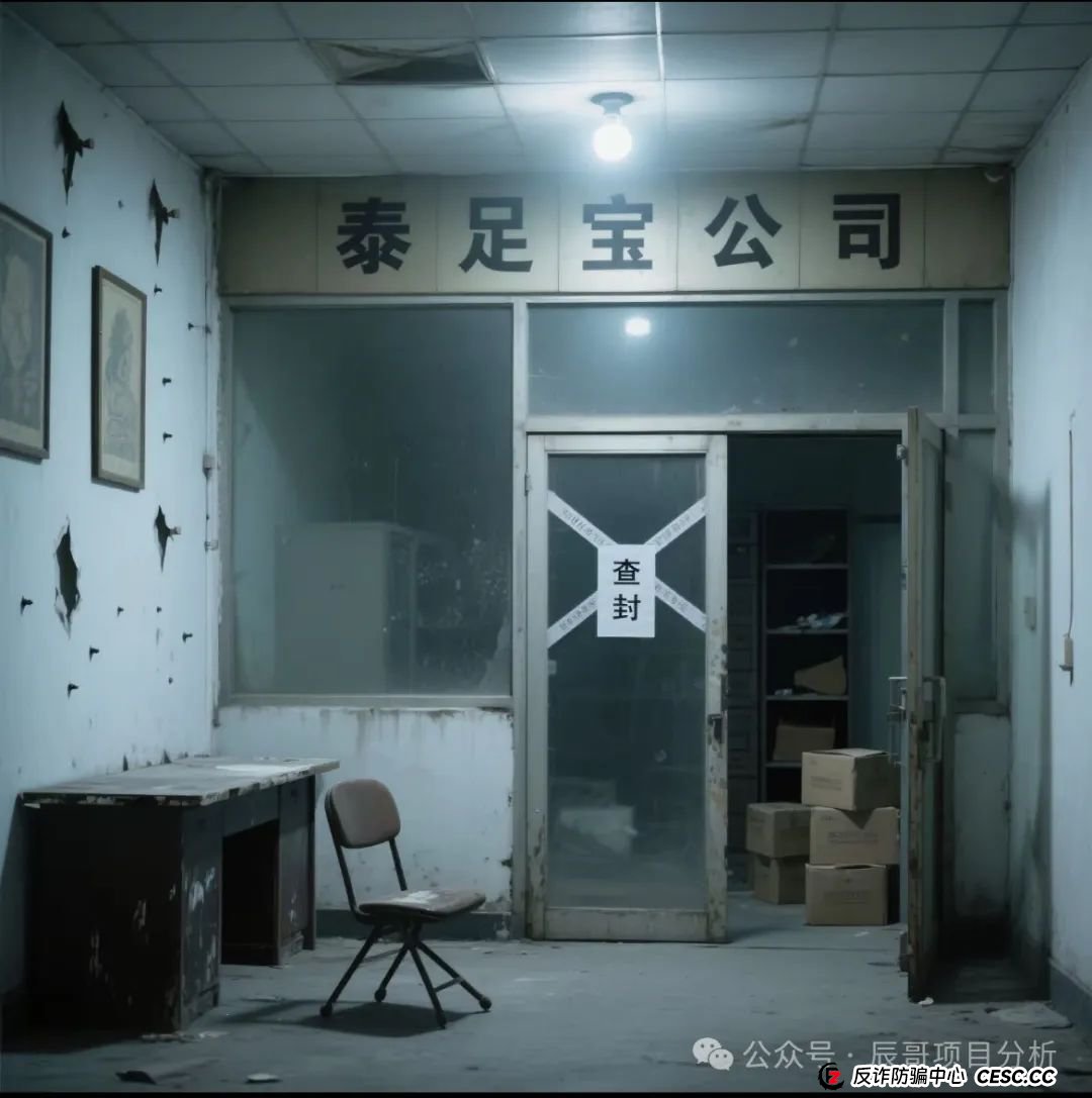 警惕【泰足宝】商贸有限公司被查人去楼空! 警惕【泰足宝】商贸有限公司被查人去楼空!