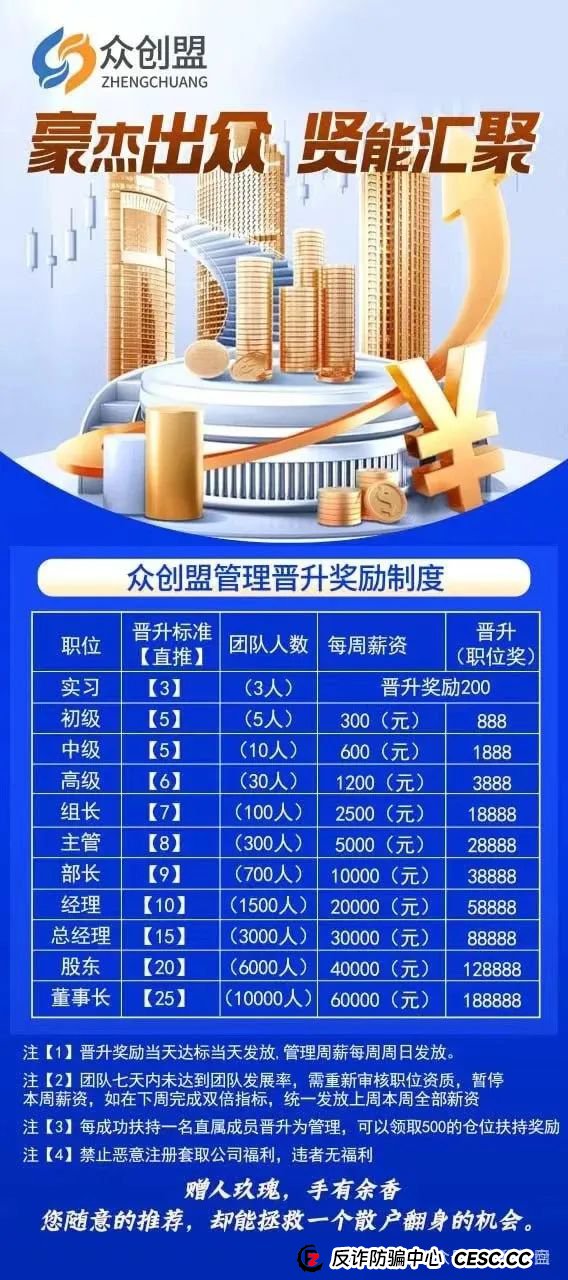 【众创盟】股票跟单类资金盘骗局,已经开始单割,即将崩盘跑路,聪明的会员早已安全撤离...