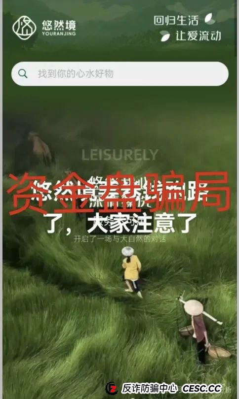 【深析】悠然境资金盘骗局大揭秘