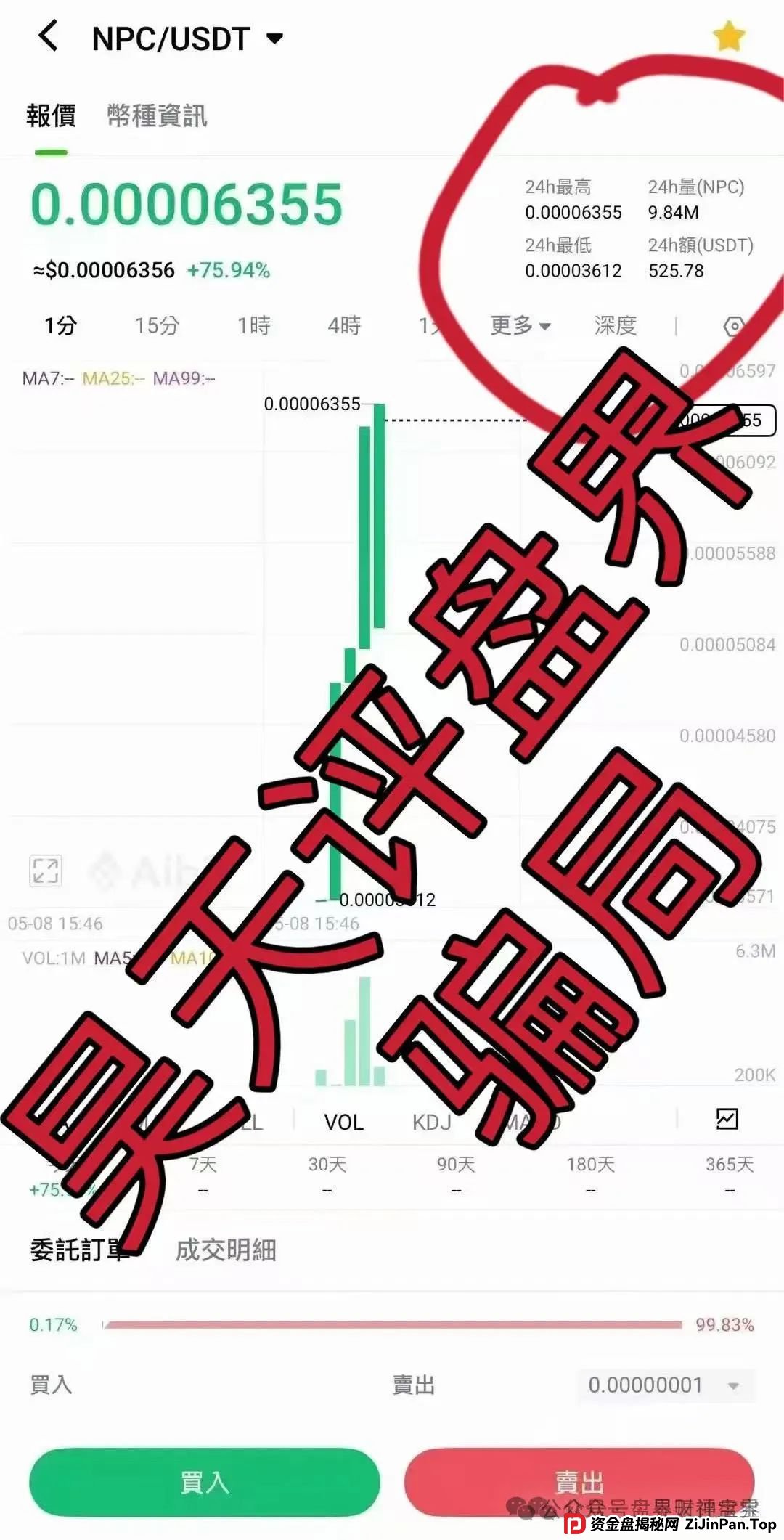 【高度预警】NPC空气币:披着“分红”外衣的资金盘骗局,5万会员深陷,操盘手卷款过亿,崩盘在即! 【高度预警】NPC空气币:披着“分红”外衣的资金盘骗局,5万会员深陷,操盘手卷款过亿,崩盘在即!