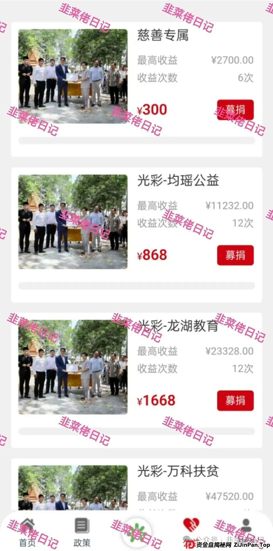 曝光:最新资金盘项目骗局,中国光彩事业分红盘,随时可能卷钱跑路 曝光:最新资金盘项目骗局,中国光彩事业分红盘,随时可能卷钱跑路