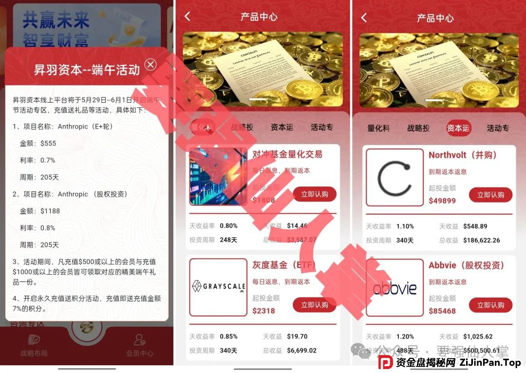 昇羽资本合法吗?【昇羽资本】高风险资金盘骗局,抓紧时间撤离吧!
