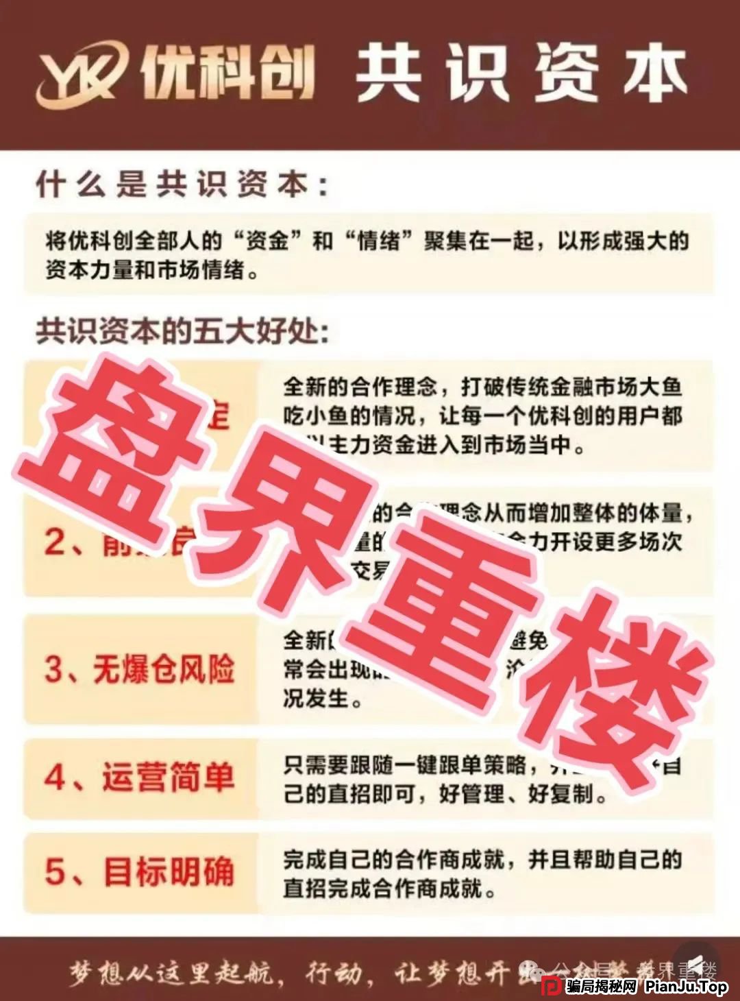 曝光 | 优科创(利鼎交易所)跟单类资金盘骗局,操盘手圈钱过千万,即将崩盘跑路! 曝光 | 优科创(利鼎交易所)跟单类资金盘骗局,操盘手圈钱过千万,即将崩盘跑路!
