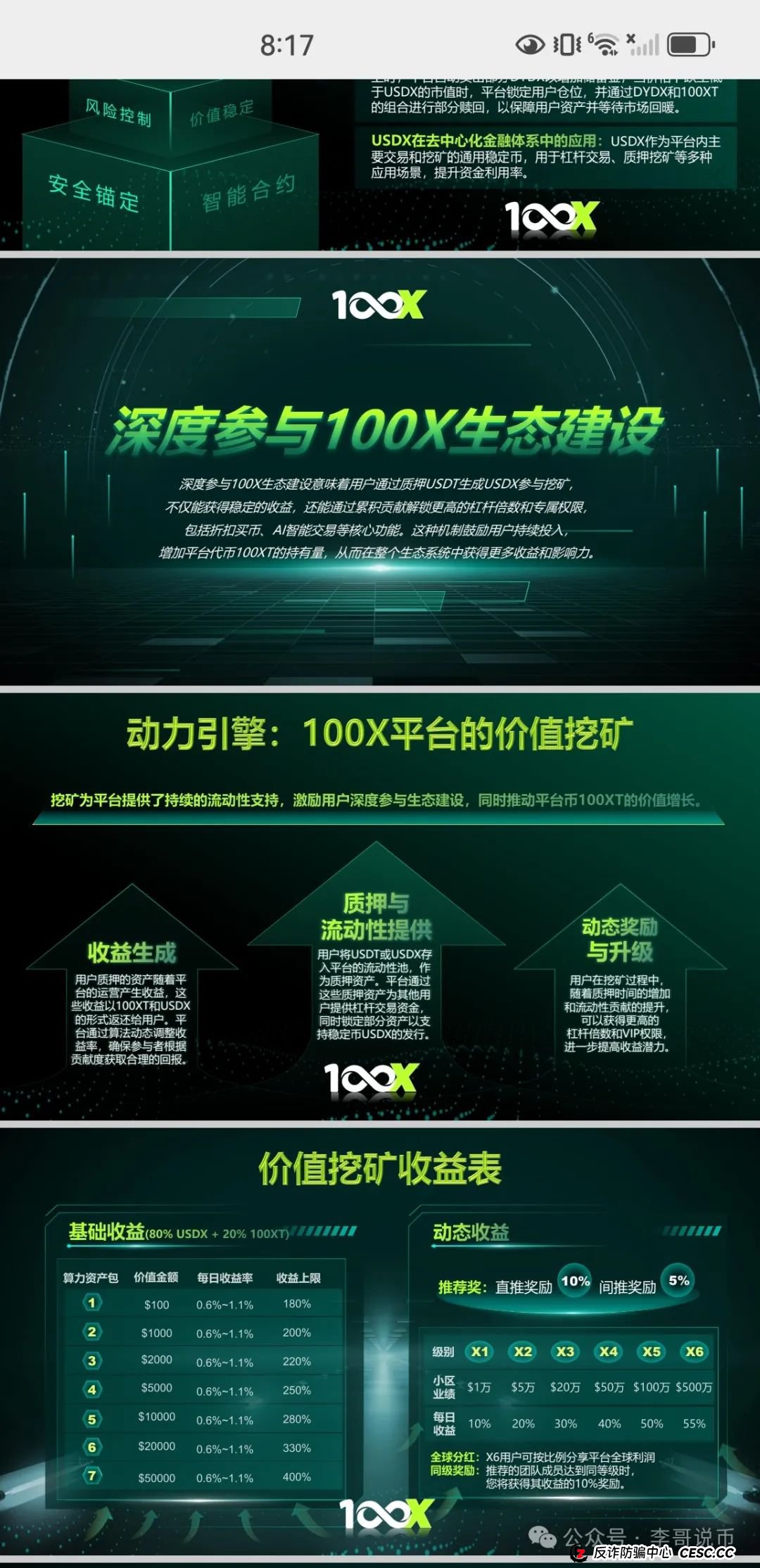 100X交易所提现失败封号，受害人被踢出群聊，即将收割跑路！！