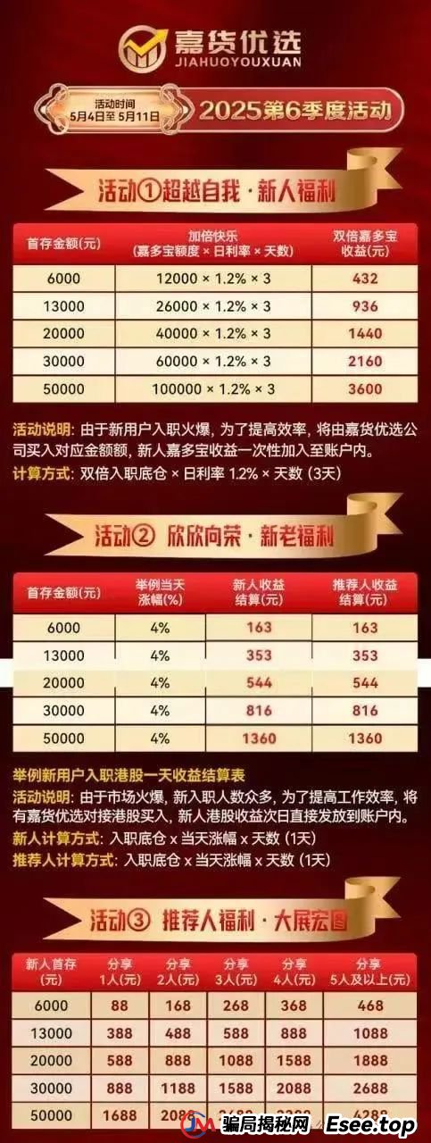 曝光:“嘉升策选”嘉货优选跟单资金盘,其操盘团队就是龙铭策选背后的诈骗集团。 曝光:“嘉升策选”嘉货优选跟单资金盘,其操盘团队就是龙铭策选背后的诈骗集团。