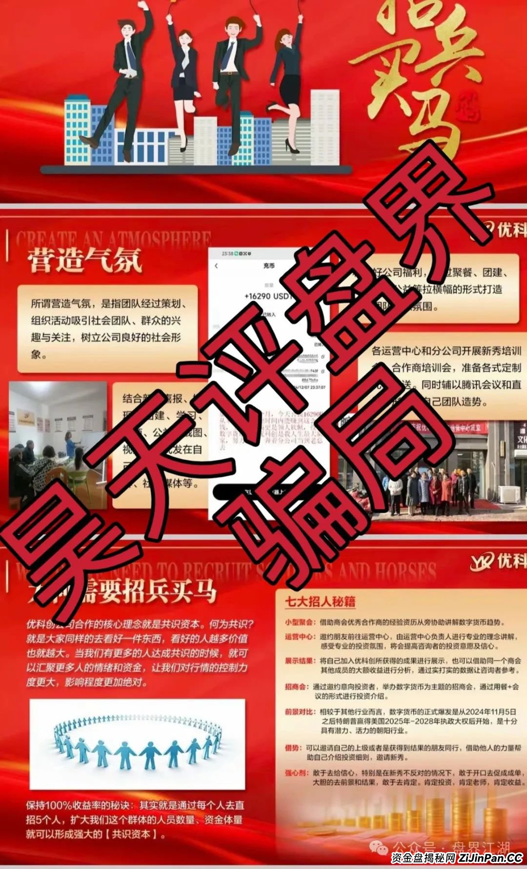 优科创资本有限公司所谓的LDC利鼎交易所合约类跟单就是个资金盘骗局，已经有会员被单割，昊天高度预警，即将崩