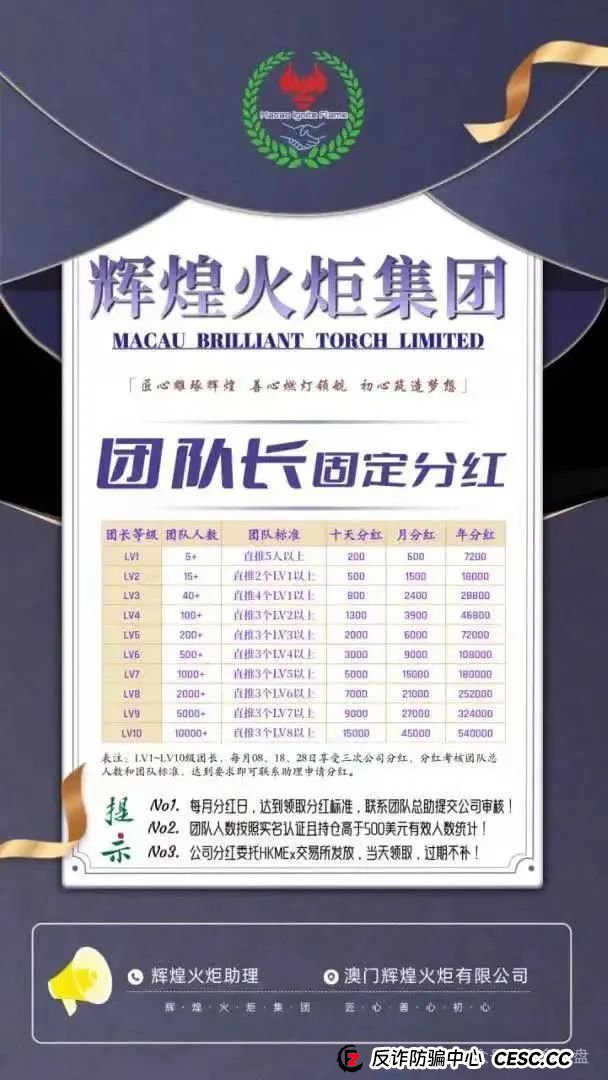 【辉煌火炬集团】是资金盘吗? 【辉煌火炬集团】是资金盘吗?