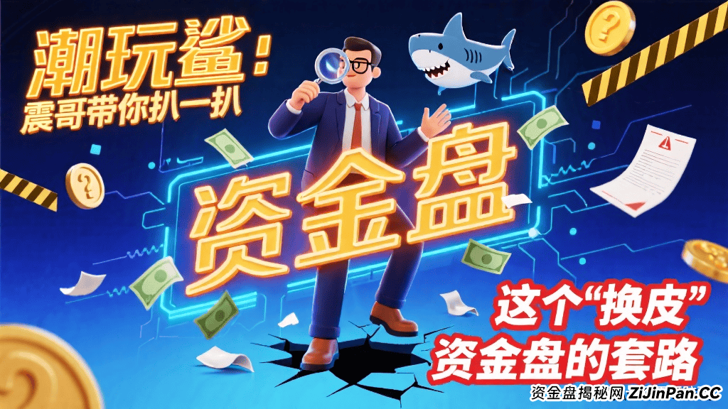 潮玩鲨资金盘最新消息：震哥带你扒一扒这个“换皮”资金盘的套路 