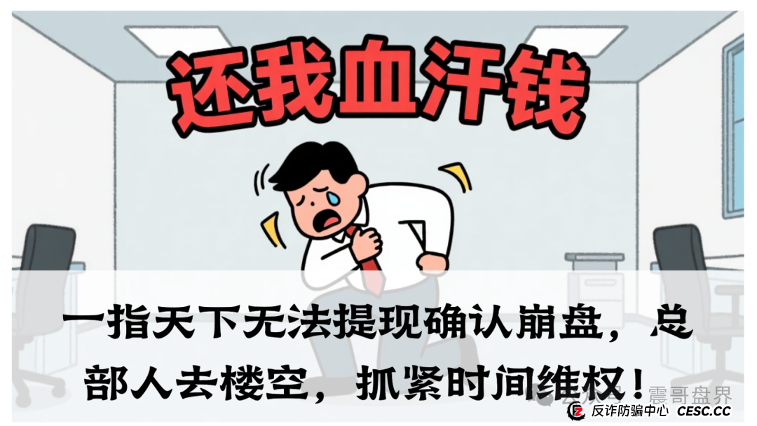 一指天下无法提现确认崩盘,总部人去楼空,抓紧时间维权! 一指天下无法提现确认崩盘,总部人去楼空,抓紧时间维权!