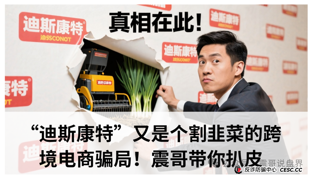 “迪斯康特”又是个割韭菜的跨境电商骗局!震哥带你扒皮 “迪斯康特”又是个割韭菜的跨境电商骗局!震哥带你扒皮