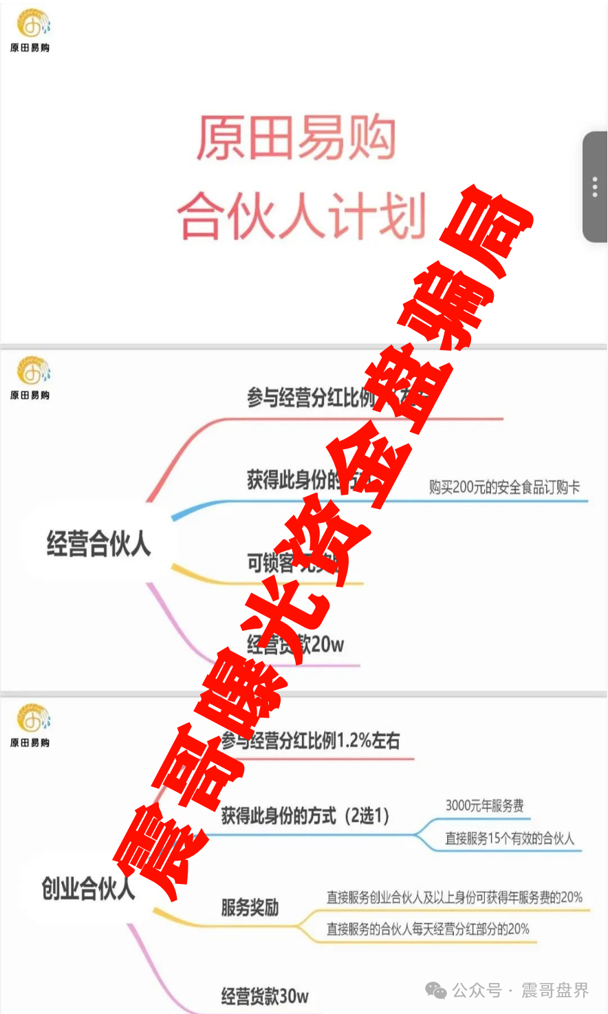 原田易购(原田优选):震哥扒皮这个“乡村振兴”资金盘 原田易购(原田优选):震哥扒皮这个“乡村振兴”资金盘