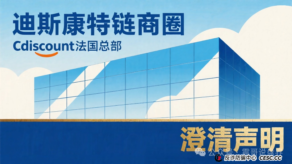 迪斯康特链商圈(Cdiscount)资金盘骗局,法国总部的澄清声明 迪斯康特链商圈(Cdiscount)资金盘骗局,法国总部的澄清声明