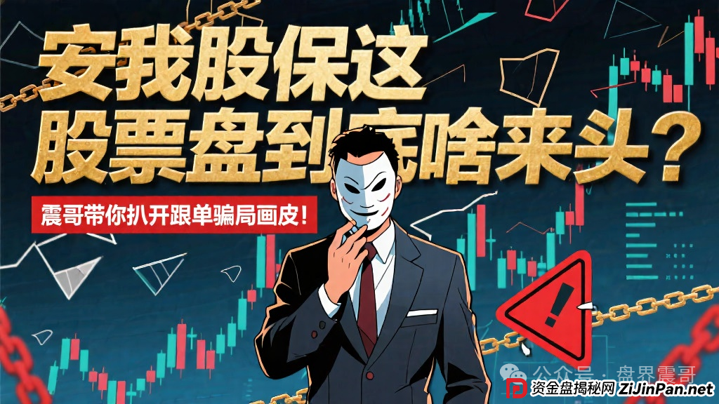 安我股保这股票盘到底啥来头?震哥带你扒开跟单骗局画皮!