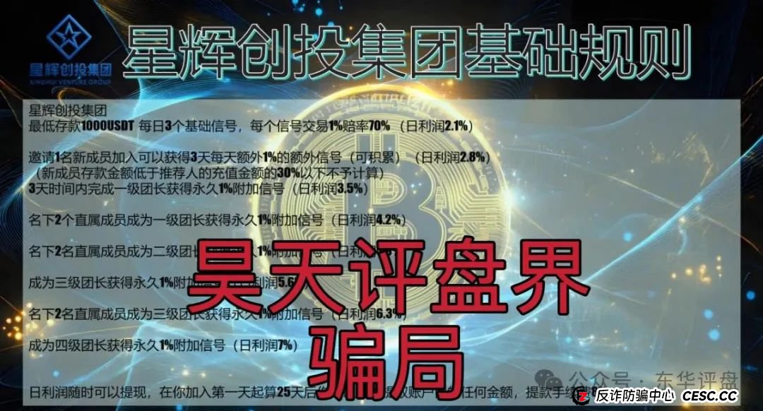 星辉创投OSL交易所跟单类资金盘骗局,原ABCC交易所诈骗团伙开的一轮圈韭菜盘,高度预警,看见一定要远离! 星辉创投OSL交易所跟单类资金盘骗局,原ABCC交易所诈骗团伙开的一轮圈韭菜盘,高度预警,看见一定要远离!