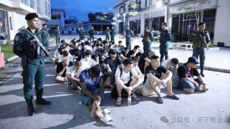 场面震撼！柬埔寨电诈园区上演集体大逃亡！