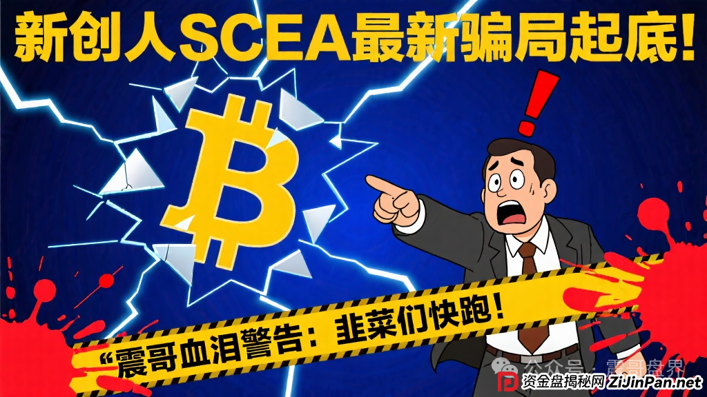 新创人SCEA最新骗局起底！震哥血泪警告：韭菜们快跑！
