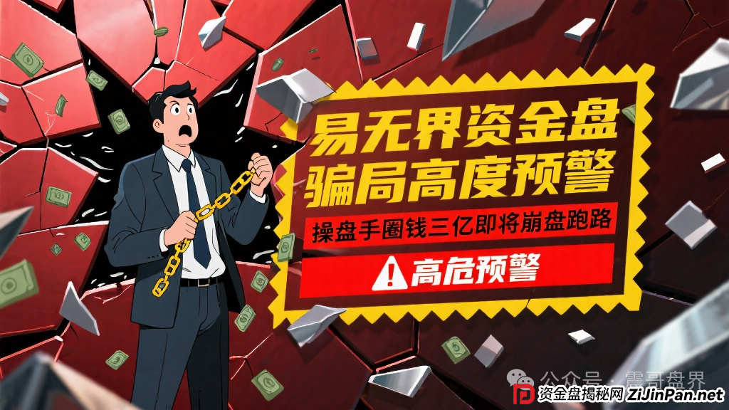 易无界资金盘骗局高度预警，操盘手圈钱三亿，即将崩盘跑路
