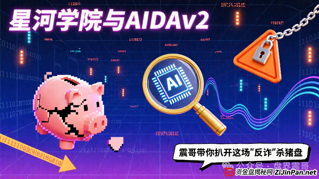 星河学院与AIDAv2：震哥带你扒开这场＂反诈＂杀猪盘