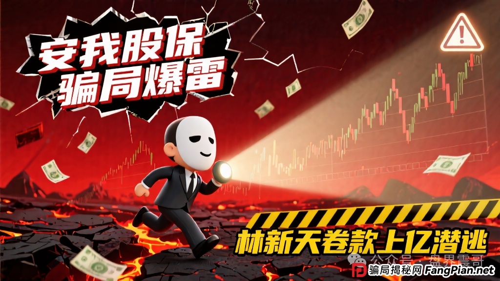 "安我股保"股票保险骗局即将爆雷!操盘手林新天卷走上亿