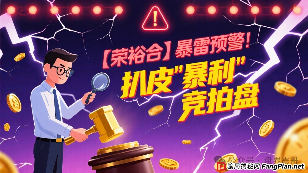 【荣裕合】暴雷预警！震哥带你扒皮这个“暴利”互助盘！