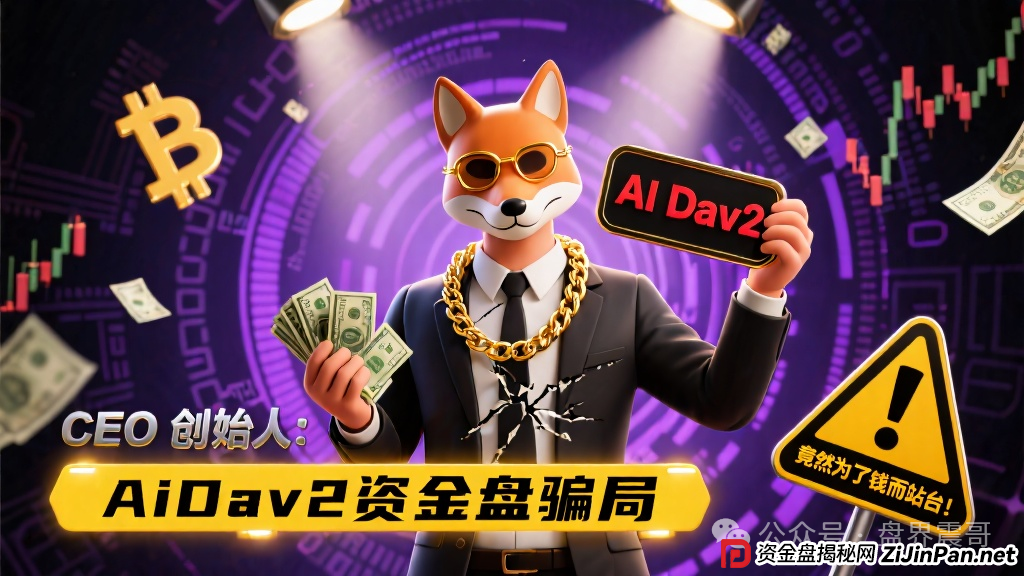 AiDav2资金盘骗局的CEO 创始人:竟然为了钱而站台! AiDav2资金盘骗局的CEO 创始人:竟然为了钱而站台!