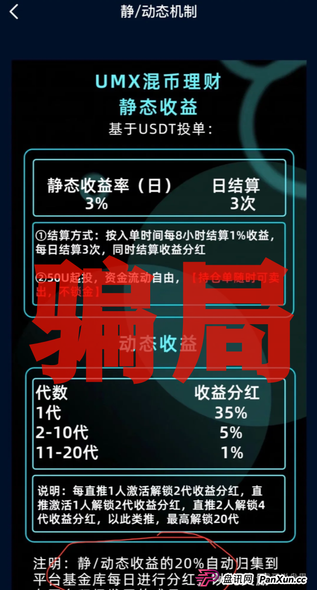 UMX混币:震哥带你扒光这个短命杀猪盘 UMX混币:震哥带你扒光这个短命杀猪盘