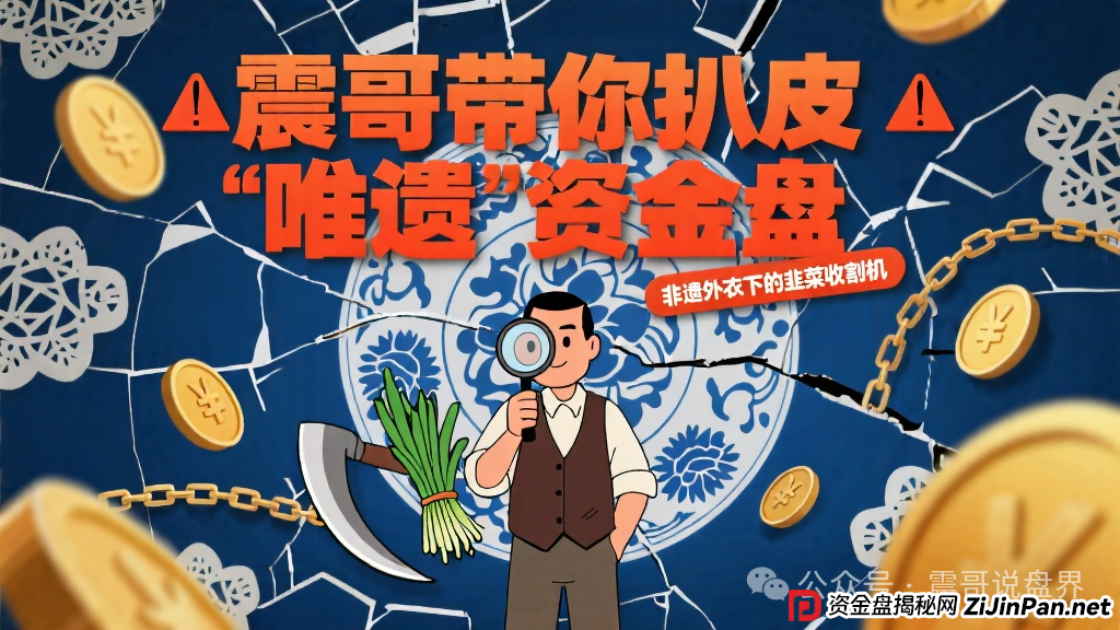 唯遗项目能走多久?扒皮“唯遗”资金盘:非遗外衣下的韭菜收割机