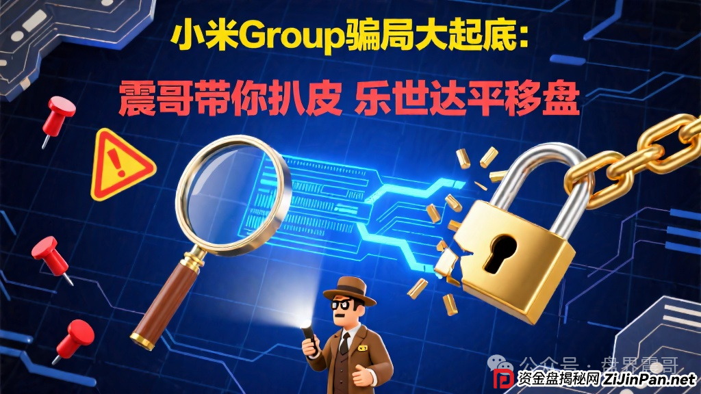 小米Group骗局大起底:乐世达崩盘后的平移盘,速度远离