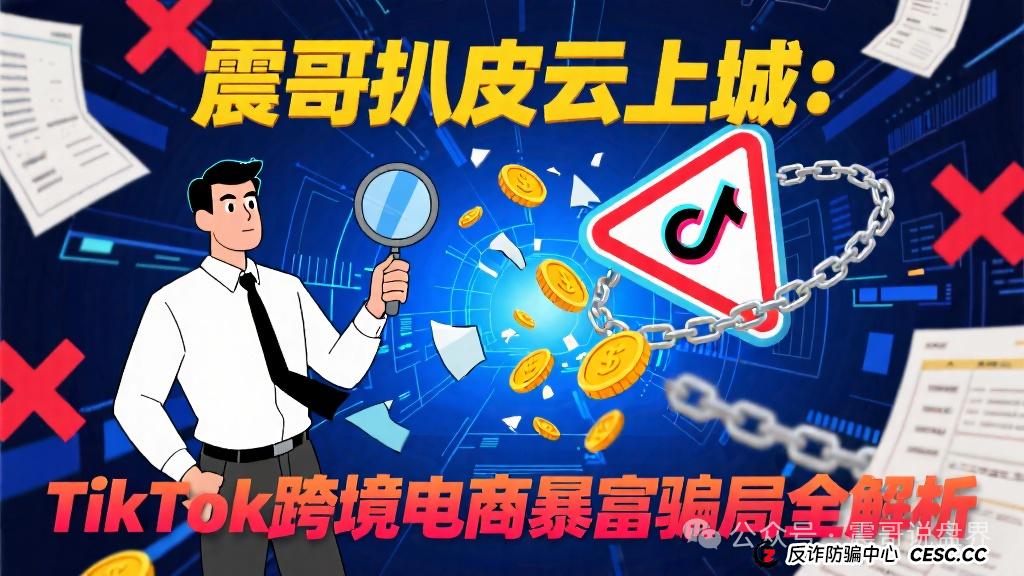 扒皮云上城：TikTok跨境电商的暴富骗局全解析