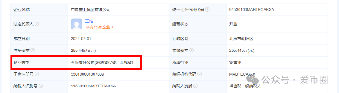 中青宝上集团是国企吗？中青宝上集团是不是央企？