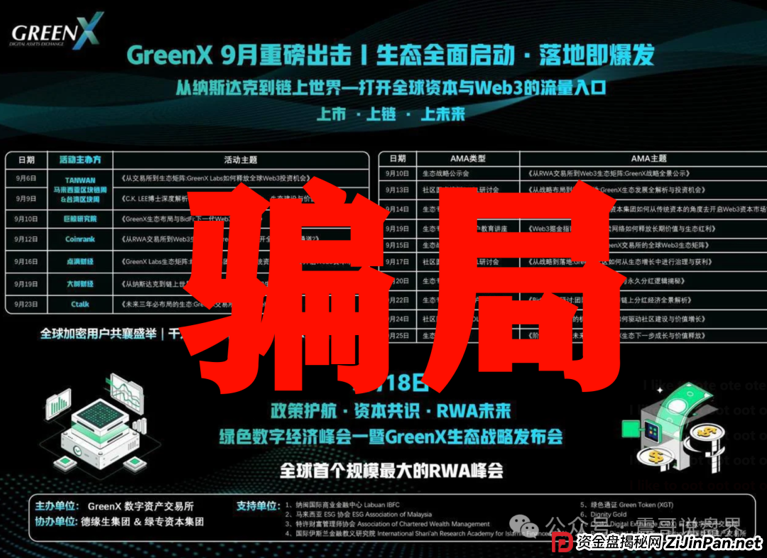 绿专GreenX：震哥带你扒开这个“高大上”的资金盘骗局