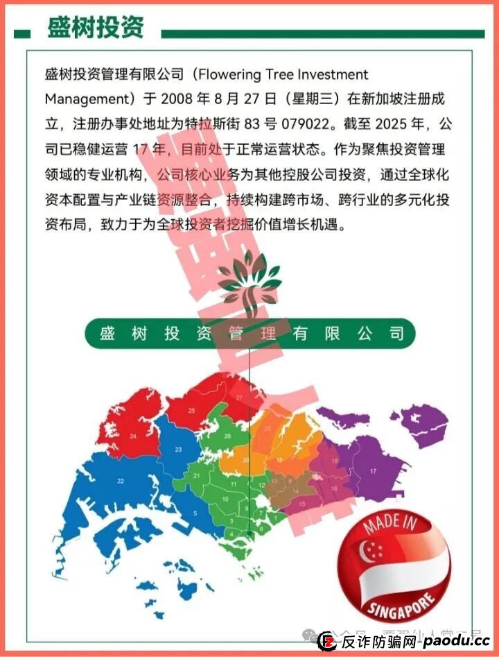 高能预警：千万不要被“盛树投资”的高利假象所蒙蔽双眼，市面上的“盛树投资”app是典型的套牌诈骗资金盘！