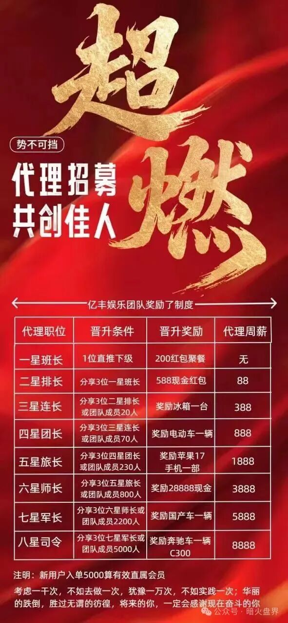 “亿丰娱乐”彩票跟单骗局，团队长每人十万进场费，马上崩盘跑路！