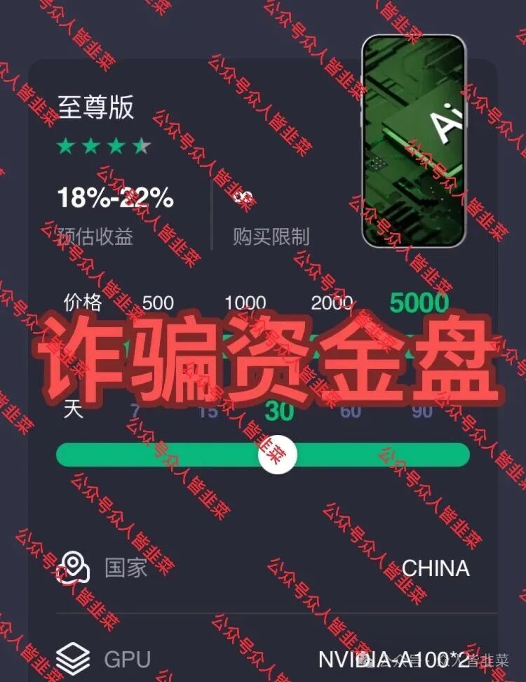 别上当！所谓“AI投资”实为资金盘，未来眼正在收割韭菜，千万别碰！